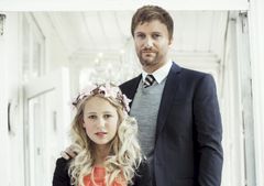 Plan Norge gifter bort Thea (12) til Geir (37) i Kulturkirken Jakob i Oslo. Foto: Plan Norge