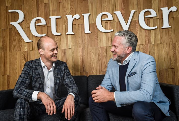 Fritjof Andersson til venstre og Espen Viskjer til høyre.