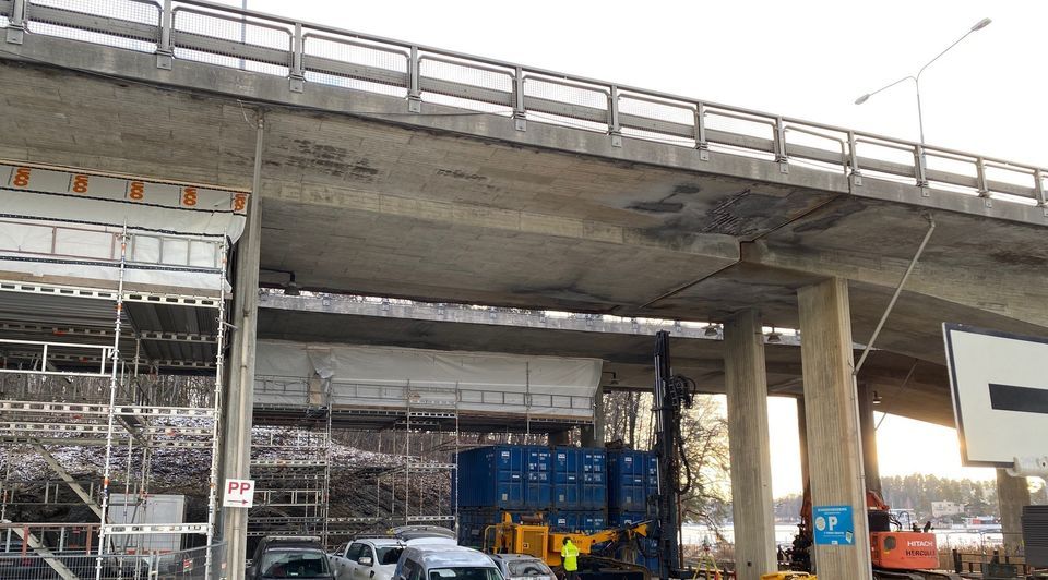 Stenger Som Planlagt E18 Bjørnsvikbrua Retning Oslo 10. Til 11. Juni ...