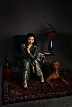 Nina Jarebrink på Fretex. Photo: Sara Marie Ramsøe, Makeup & Hair: Ellinor Aarstad, Photo Ass: Rikke Albretsen, Styling: Camilla Haraldseide