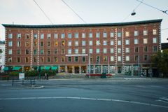 Det gamle Oslo Lysverker bygget blir forvandlet til hotell Sommerro og åpner sommer 2021. Foto: Roberto di Trani
