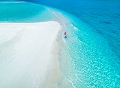Øya Aitutaki med sin vakre lagune er av Lonely Planet kåret til verdens vakreste.