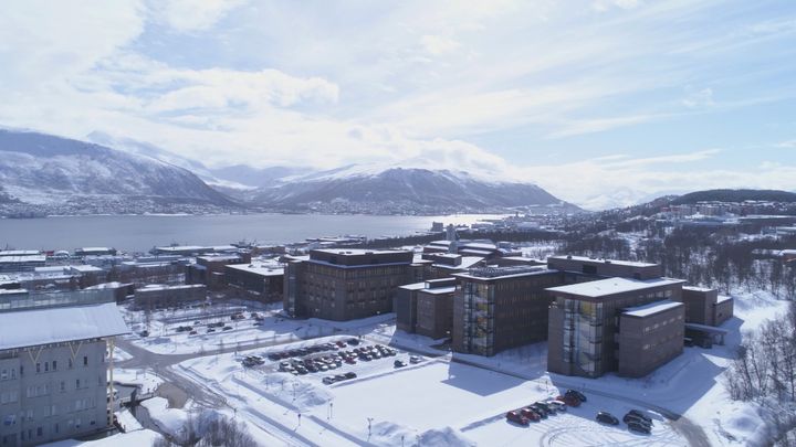 UiT Norges arktiske universitet. Foto: Screen Media/UiT