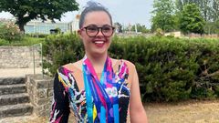 Sofia Mathisen smilte stort etter bragden.