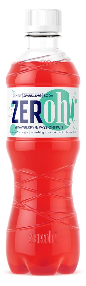 ZERoh! Sparkling Strawberry & Passionfruit
