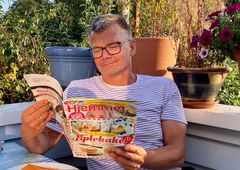 Redaktør Ole Martin Bjørklid gleder seg over gode lesertall for Hjemmet.