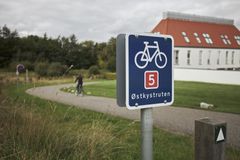 Ny nettside gir oversikt over nasjonale sykkelruter i Danmark: Østkystruten  Foto:©Kenneth Stjernegaard/VisitVejle