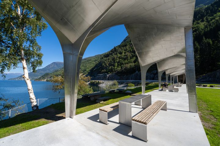 Espenes, Hardanger. Fullført 2022. Arkitekt Code. Foto Frid-Jorunn Stabell