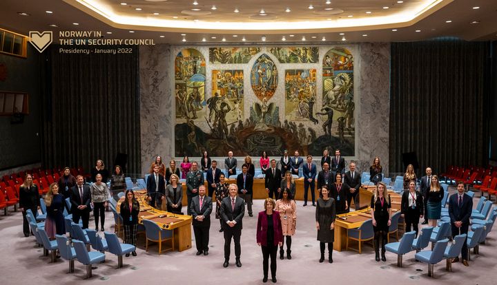 1. januar tok Norge over presidentskapet i FNs sikkerhetsråd. Vår FN-ambassadør Mona Juul leder arbeidet i “verdens mektigste rom” denne måneden. Foto: UN Photo/Mark Garten