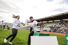 Kjetil Jansrud på TINEstafetten