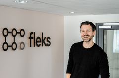 - Over 400 Fleks-kunder, det er en dobling siden mars, forteller Petter Utengen, daglig leder i Fleks. Foto: Fleks