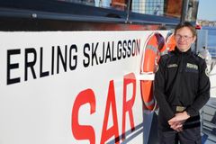 Den nye redningsskøyta som skal stasjoneres i Farsund, fikk navnet RS 173 «Erling Skjalgsson».