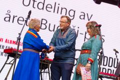 Bjørg Fossli vant prisen i 2022. Foto: Ørjan Marakatt Bertelsen