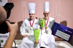 Vinnerne Nils Flatmark og Espen Laumann
