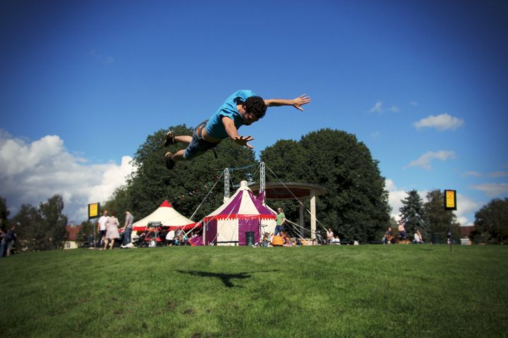 Circus Xanti er med i ett av prosjektene som har fått støtte fra kulturutvekslingsprogrammet med Portugal. Foto: Circus Xanti