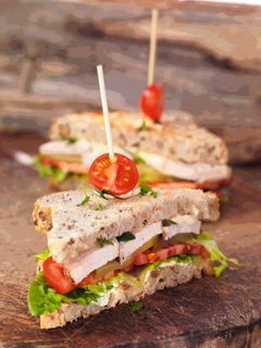 Club sandwich. Foto: Brodogkorn.no