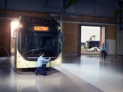 ABB leverer lading til elbusser på Lillehammer (Bilde: Volvo Bussar).