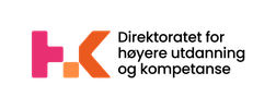 Direktoratet for høyere utdanning og kompetanse  (HK-dir)-logo