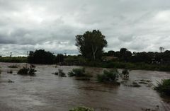Det kraftige regnværet har ført til kraftig flom i Malawi. Bildet er hentet fra Malawis Department of Disaster Management Affairs sin Facebook-side.