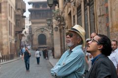 Morgan Freeman er klar med en ny dokumentarserie om religion. Foto: National Geographic Channels/Matthew Paul Turner