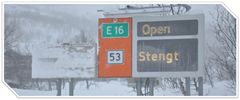 Ny teknologi skal gi mer oppetid på Statens vegvesens 23 høyfjellsoverganger over hele landet. Foto: Statens vegvesen