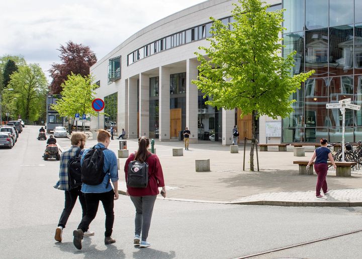Studentsenteret ved Universitetet i Bergen. Foto: Eivind Senneset.