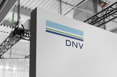 DNVs nye logo.