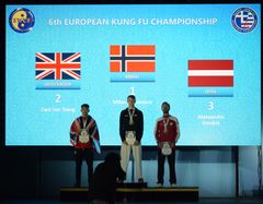 Milos Joksimovic, Europamester i Kung Fu 2022. Foto: Sofie Nielsen