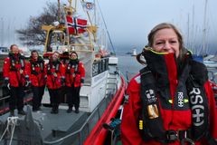 Stortinget styrker den frivillige beredskapen, som her er representert ved mannskap fra redningsskøyta i Trondheim.