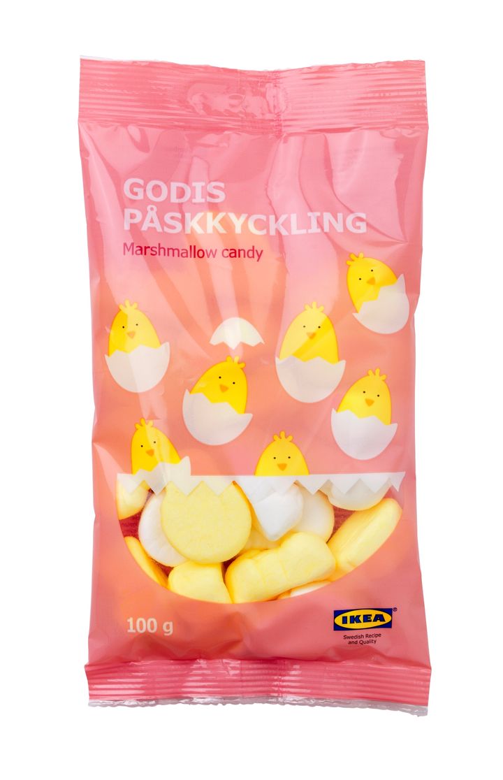 IKEA tilbakekaller GODIS PÅSKKYCKLING skumgodteri