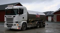 TINE tar mål av seg til at alle de 250 tankbilene som henter melk skal få den elektriske pumpa.