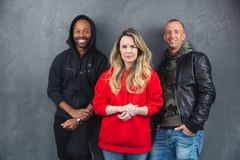 ÅRETS IDOL-DOMMERE: Tshawe Baqwa, Silje Larsen Borgan og Gunnar Greve. Foto: Øyvind Ganesh Eknes/TV 2