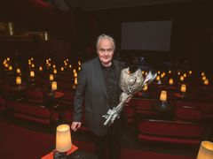Ketil Bjørnstad fikk Tekstforfatterfondets hederspris. Foto: Christoffer Krook