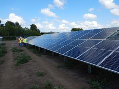 Kamyanka solar powerplant, Ukraina. Foto: Scatec Solar