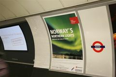 Undergrunnsplakat i London