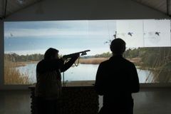 Skytesimulatoren er av aller beste kvalitet.