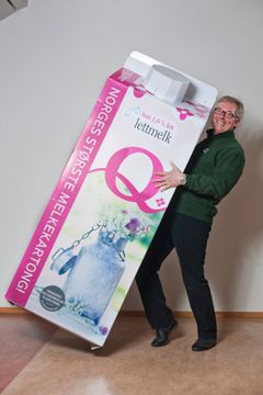Bent Myrdahl, administrerende direktør i Q-Meieriene