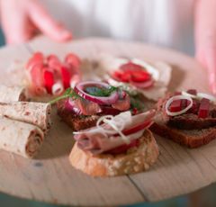 Brød med julepålegg