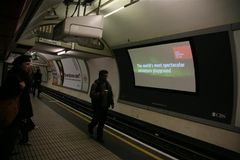 Nordlysfilm på undergrunnen i London