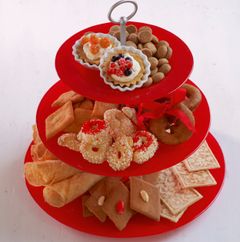 Etasjefat med julekaker