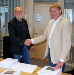 Knut Erik Norby, Prosjektdirektør T2 Gardermoen OSL og Jon Valen-Sendstad, Konserndirektør
