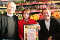 Frukt- og grøntansvarlig Christoffer Dahlby, Rimi Makrellbekken, Oslo