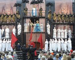 Generalprøven av forestillingen Aida