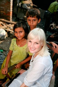 Lena Kristin i India