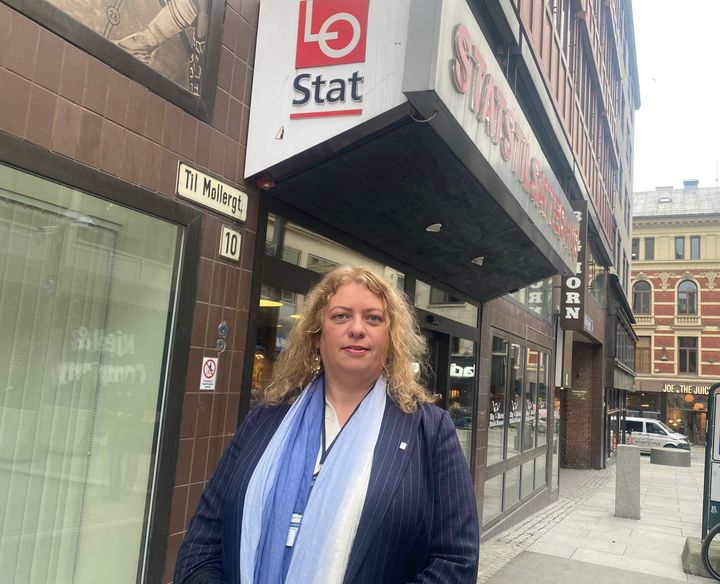 MEKLING: Elisabth Steen. leder i LO Stat og forhandlingsleder i meklingen.