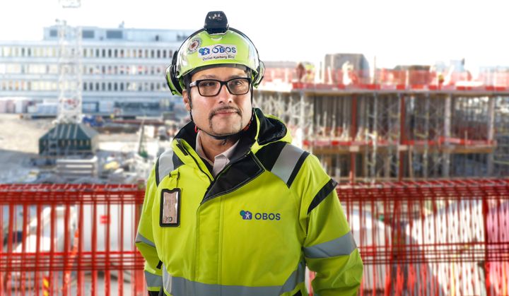 Konsernsjef i OBOS Daniel Kjørberg Siraj.