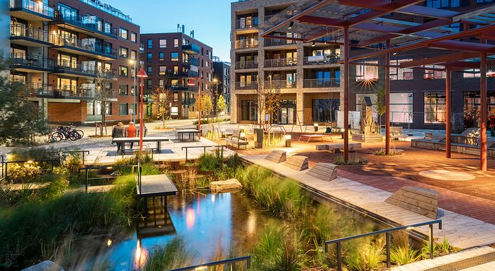 OBOS og Vollebekk torg vant Oslo byes arkitekturpris.