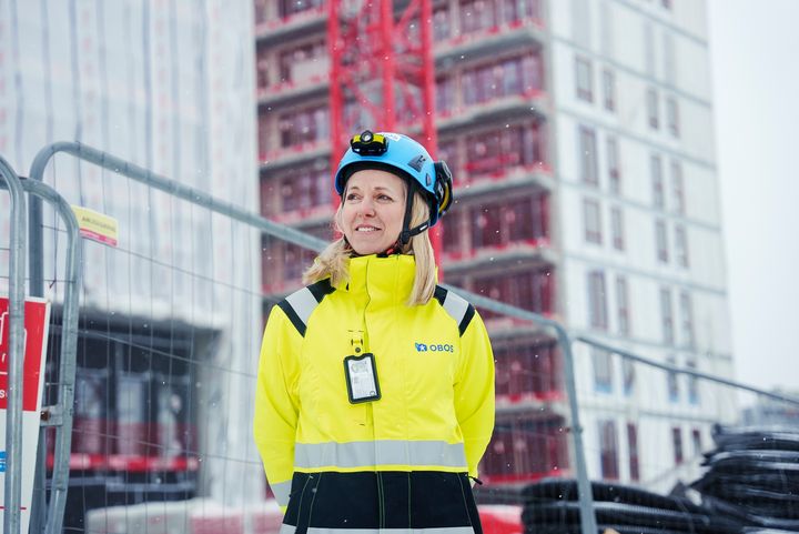 – Lavere byggetakt over tid gjør at overleveringer av nye boliger har falt de senere årene, og resultatene vi nå ser er derfor som ventet, sier konsernsjef Marianne Gjertsen Ebbesen i OBOS.