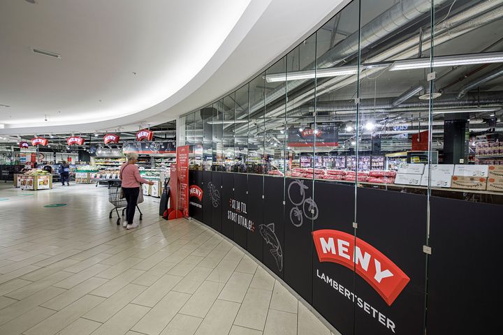 VEKST PÅ MENYEN: Lambertseter Senter og de fem andre OBOS-kjøpesentrene startet 2026 godt.