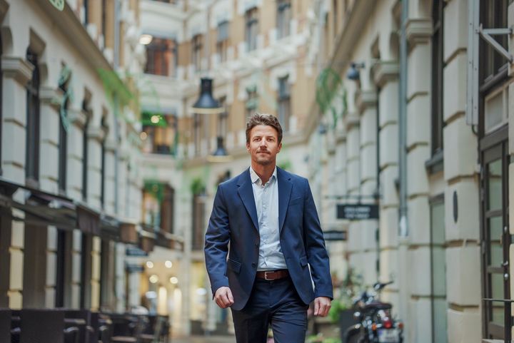 SER FREMOVER: Tore Weldinghs sier OBOS-banken er godt rustet til å navigere i det rådende økonomiske landskapet.